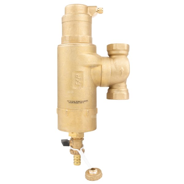 Separator AFRISO FAR 322, do C.O., do klimatyzacji, 10 bar / 110'C, 1'' (GW), z wkładem magnesowymInstalacje i źródła ciepła