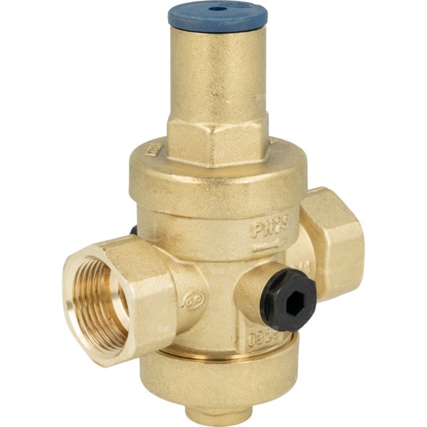 Regulator ciśnienia wody AFRISO BPR 402 mosiądz, GW 3/4'', 25 bar