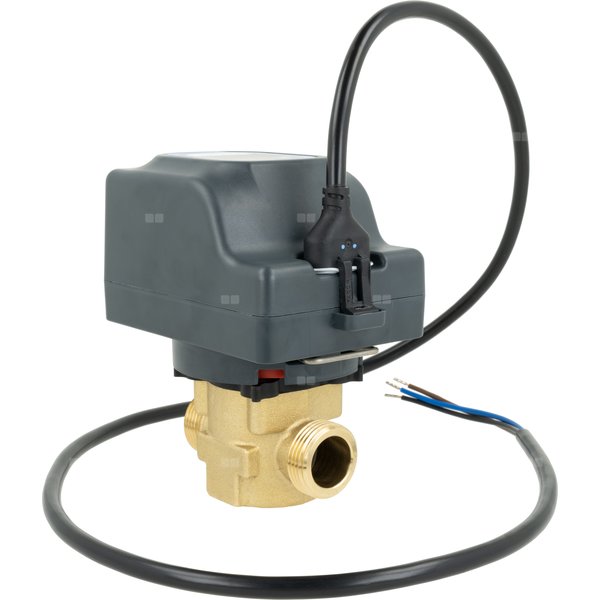 2-drogowy zawór strefowy AZV 442, DN15, G3/4'', Kvs 10, 230 V AC, NC