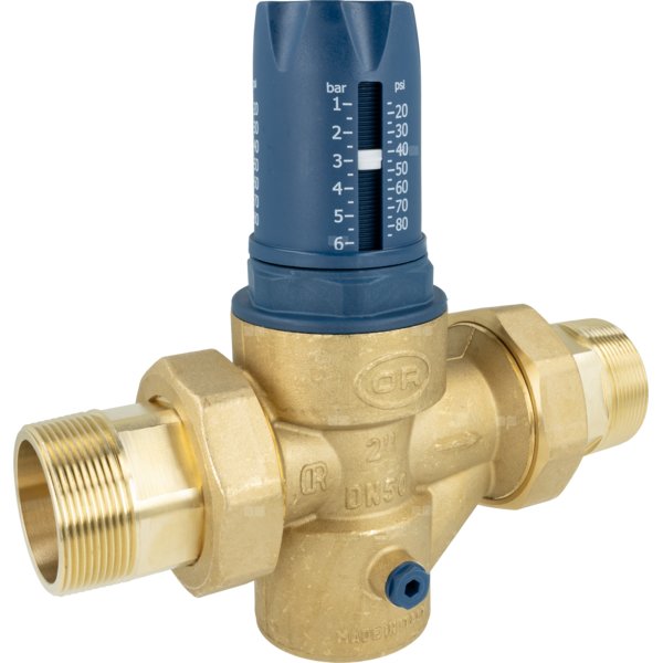 Regulator ciśnienia wody AFRISO BPR 426 mosiądz, półśrubunek 2'', 25 bar