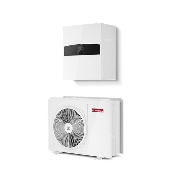 Pakiet - Pompa ciepła powietrze-woda split ARISTON NIMBUS PLUS S NET R32 3.5 kW 230 V + Moduł naścienny SENSYS HD + Moduł komunikacji internetowej (aplikacja Ariston Net)