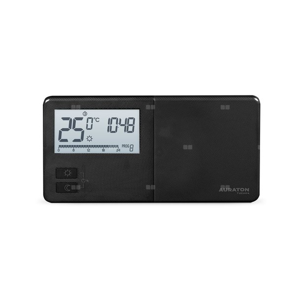 Regulator temperatury tygodniowy, przewodowy AURATON Tucana ( wersja czarna )