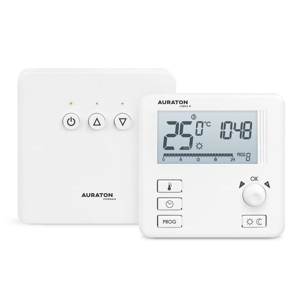 Regulator temperatury tygodniowy, bezprzewodowy AURATON Libra H SET