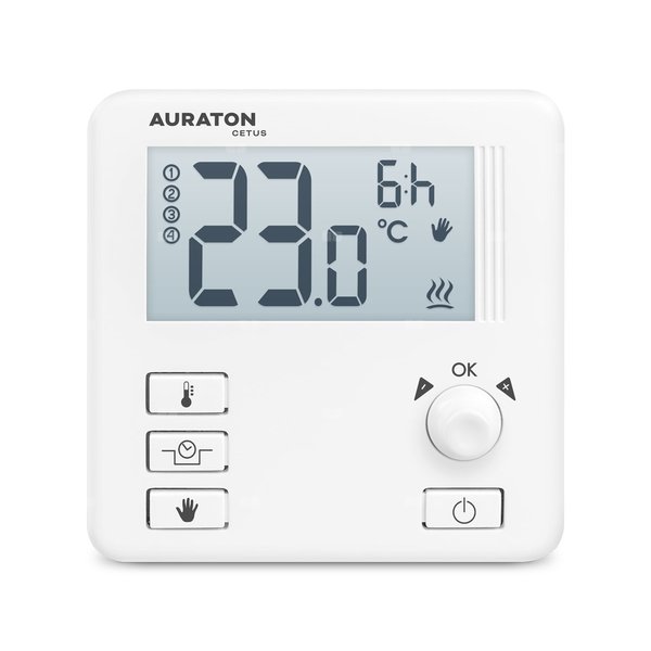 Regulator temperatury dobowy, przewodowy AURATON Cetus