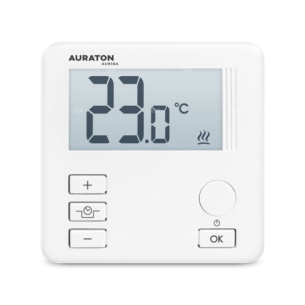 Regulator temperatury dobowy, przewodowy AURATON Auriga