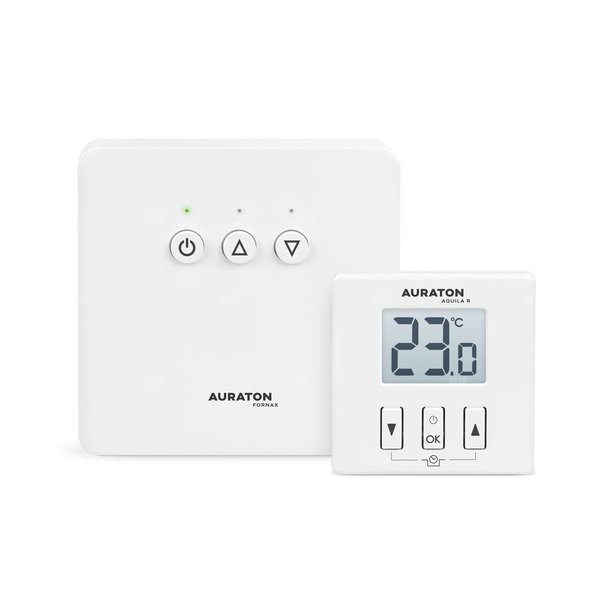 Regulator temperatury dobowy, bezprzewodowy AURATON Aquila SET