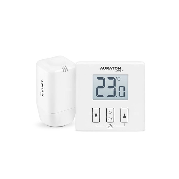 Regulator temperatury dobowy, bezprzewodowy AURATON Apus SET