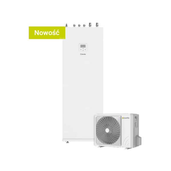 Pompa ciepła powietrze-woda split BERETTA TOWER GREEN M 10M 190L 10 kW 230 V