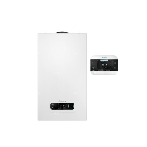 Pakiet - Kocioł gazowy dwufunkcyjny BERETTA EXCLUSIVE EVO X 25 C kondensacyjny wiszący 1.9 - 20 kW