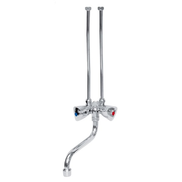 Bateria trójdrożna z wylewką 210 mm do podgrzewaczy wody BIAWAR OW-5B/10B