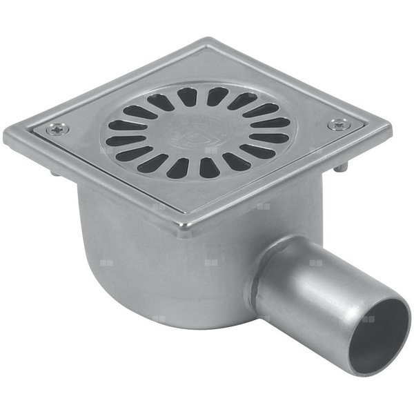 Wpust Compact, 100x100mm, balkonowe