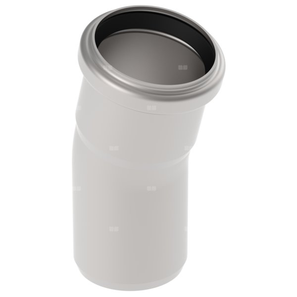 15 st. Kolano DN =50 mm, stal kwasoodporna