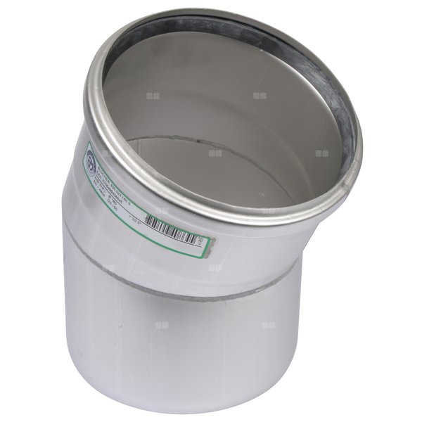 22,5 st. Kolano DN =160 mm, stal kwasoodporna