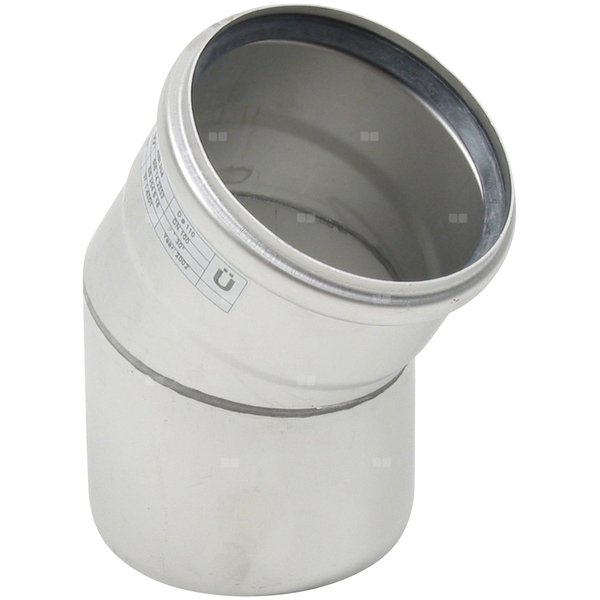 30 st. Kolano DN =110 mm, stal kwasoodporna