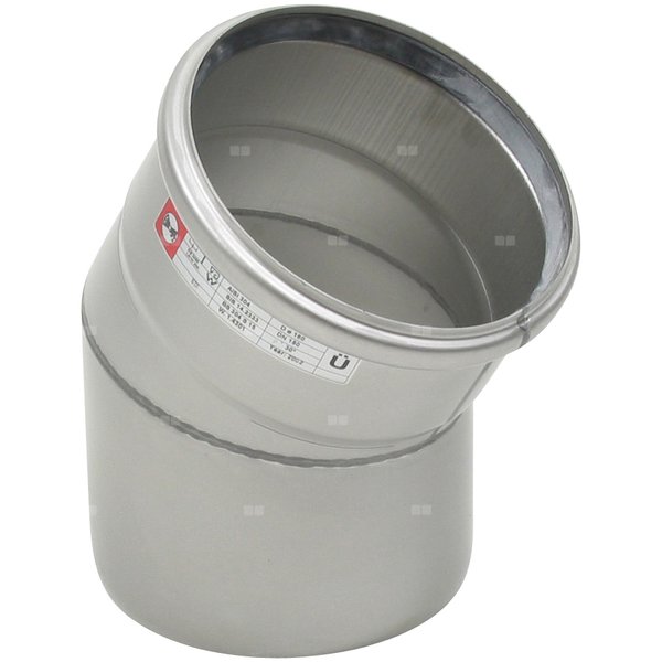 30 st. Kolano DN =160 mm, stal kwasoodporna