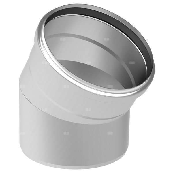 30 st. Kolano DN =315 mm, stal kwasoodporna