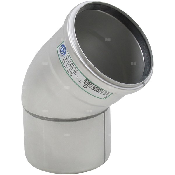 45 st. Kolano DN =125 mm