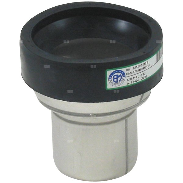 Adapter do toalet DN =75 mm, stal kwasoodporna