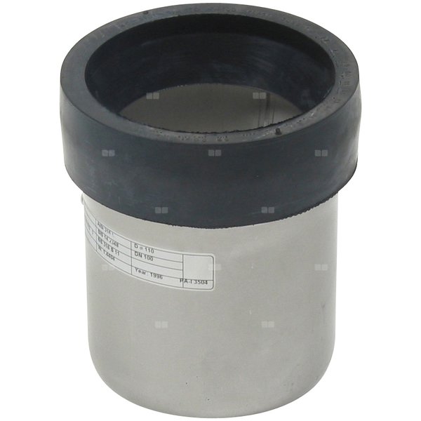 Adapter do toalet DN =110 mm, stal kwasoodporna