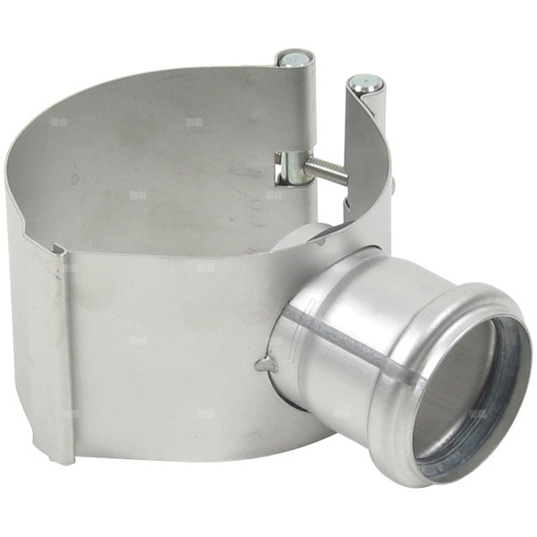 Obejma DN =110 z bocznym dopływem DN =50mm