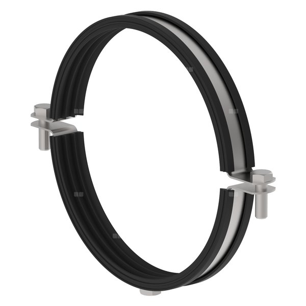 Obejma DN =160mm , stal kwasoodporna