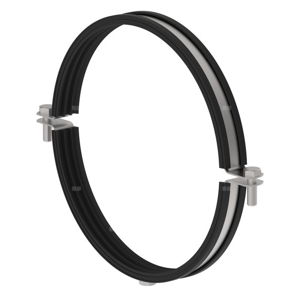 Obejma DN =200mm , stal kwasoodporna
