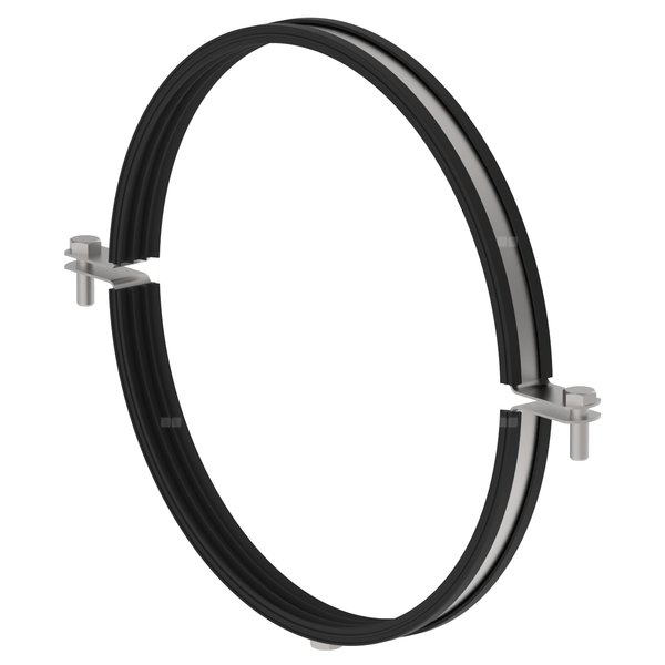 Obejma DN =250mm , stal kwasoodporna
