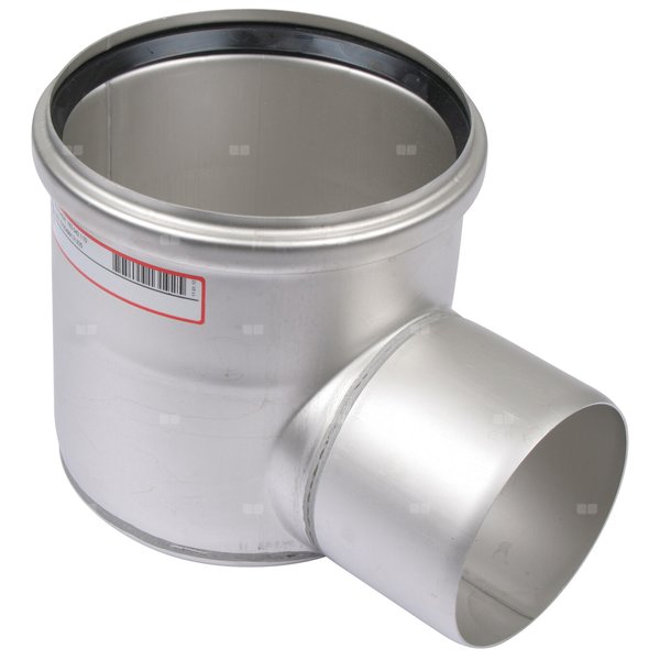 Dolna część wpustu 200, odpływ poziom DN 110-V, niski model H=171 mm