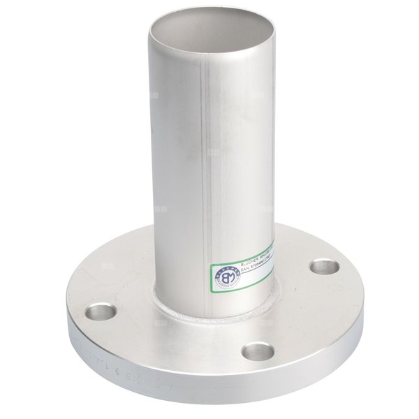 Adapter, rura z bosym końcem i kołnierzem, DN =75mm, stal kwasoodporna
