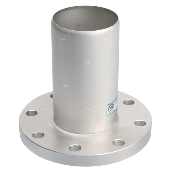 Adapter, rura z bosym końcem i kołnierzem, DN =110mm, stal kwasoodporna