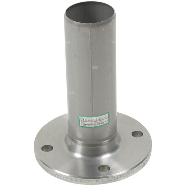 Adapter, rura z bosym końcem i kołnierzem, DN =75mm, stal kwasoodporna
