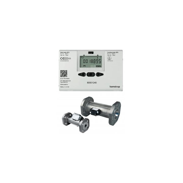 Ciepłomierz ultradźwiękowy rozdzielny, typu HYDROSONIS-UP M603 DN25, Qp=6,0 m3/h, Tmax: 130'C, L=260 mm