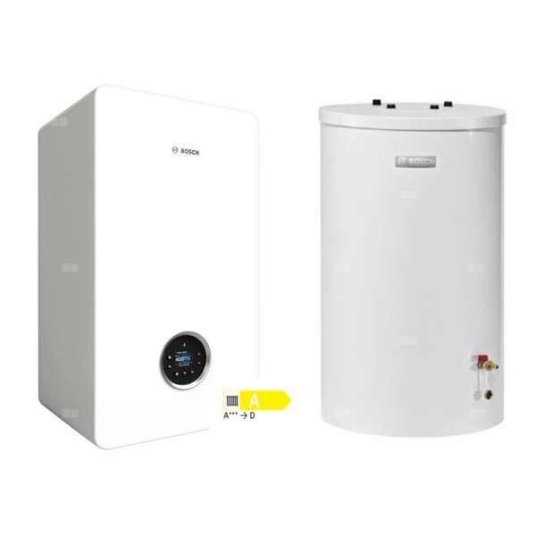 Pakiet: Gazowy kocioł kondensacyjny wiszący PAK GC5700iW15P+WST120