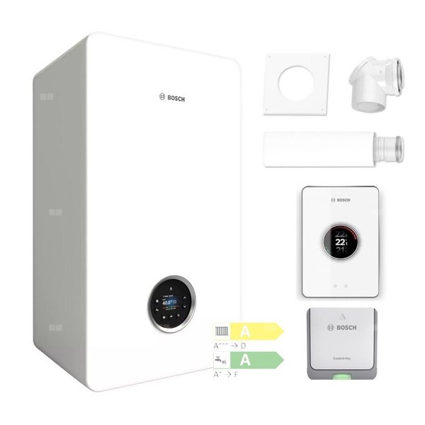 Pakiet: Gazowy kocioł kondensacyjny wiszący PAK GC5700iW24/30C+CT200+K20RF+2581