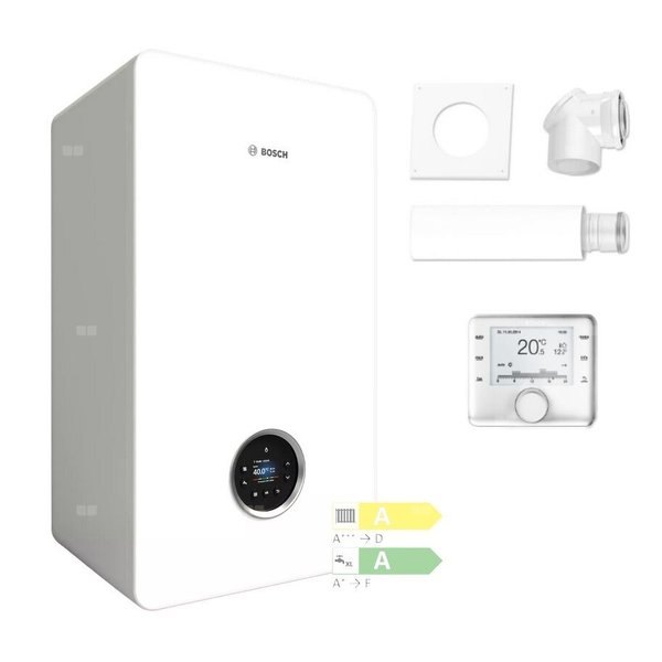 Pakiet: Gazowy kocioł kondensacyjny wiszący PAK GC5700iW24/30C+CW400+CR10+2581