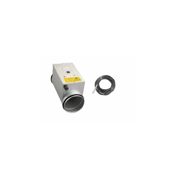 Nagrzewnica wtórna DN100 moc 600 W HRE-A 100-600