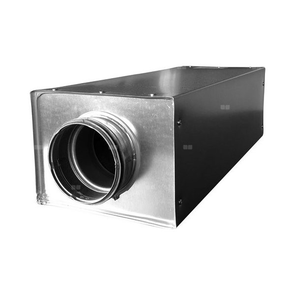 System kanałów powietrznych SDB 100 – tłumik skrzynkowy DN100