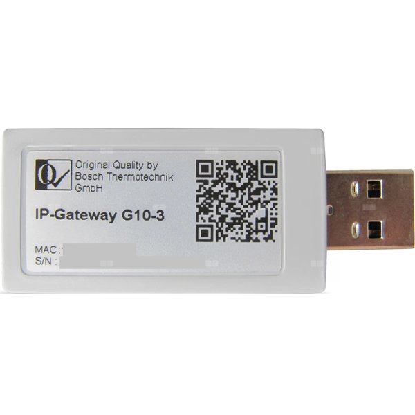 G 10-3 Moduł IP-Gateway Bosch do komunikacji zdalnej. Współpracuje ze wszystkimi jednostkami wewnętrznymi Climate.