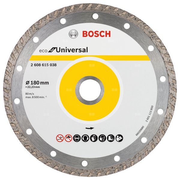 10SZT. TARCZA DIAM. ECO TURBO 180 /22,23