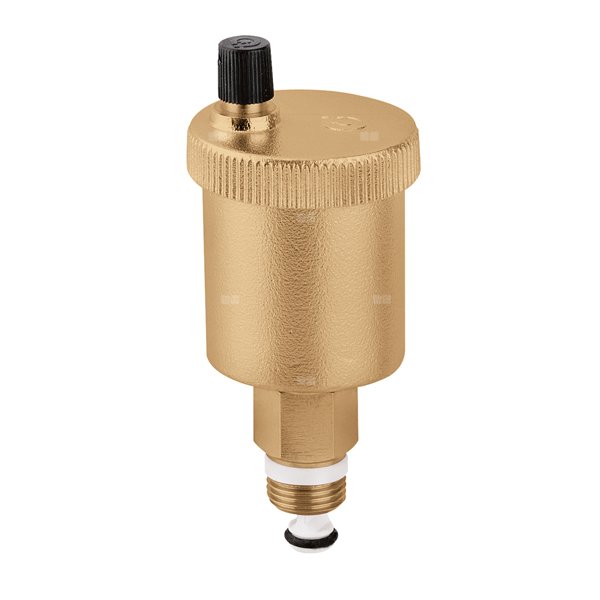 MINICAL - Odpowietrznik automatyczny z zaworem stopowym 1/2” GZ
