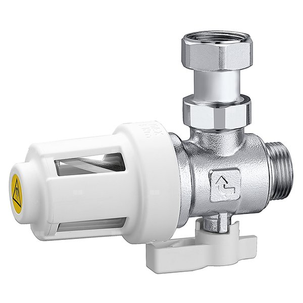 Caleffi XS - urządzenie filtrujące z magnesem do montażu pod kotłem