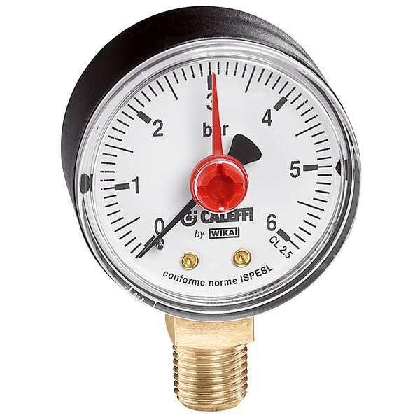 Manometr D 50 1/4" 0-4