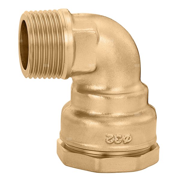 Kolanko z gwintem zewnętrznym 1 1/2" F.50