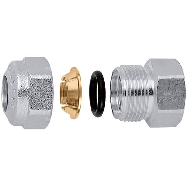 Złączka z gwintem wewnętrznym, wykończenie: chrom F. 1/2"-10CR