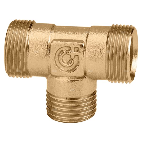 Środkowy trójnik z gwintem zewnętrznym 23 p.1,5 x 1/2" GZ x 23 p.1,5