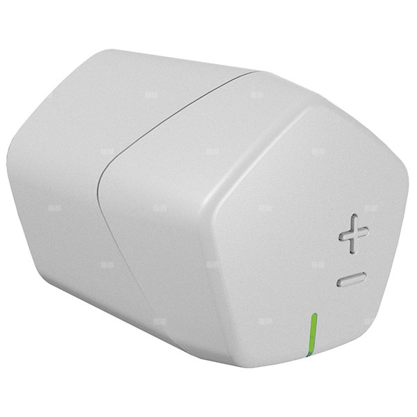 Elektroniczna głowica dla zaworów termostatycznych Comfort control, biała