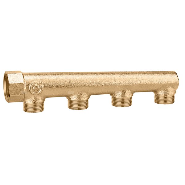Pojedynczy rozdzielacz modułowy – jednostronnie zaślepiony. 1" x 2 23 p.1,5 GZ