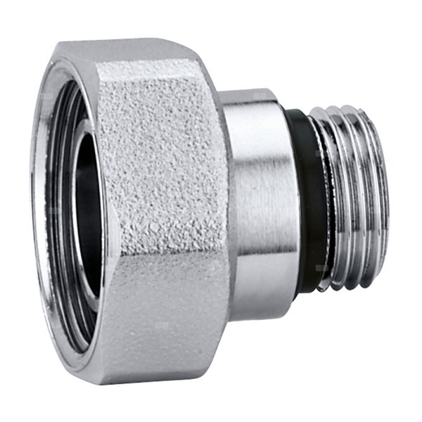 Nypel, nakrętka 3/4" GW x 3/8" GZ