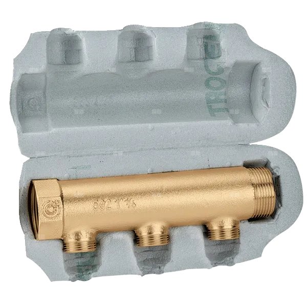 Modułowe rozdzielacze pojedyncze do instalacji klimatyzacyjnych 1" x 3 3/4” GZ