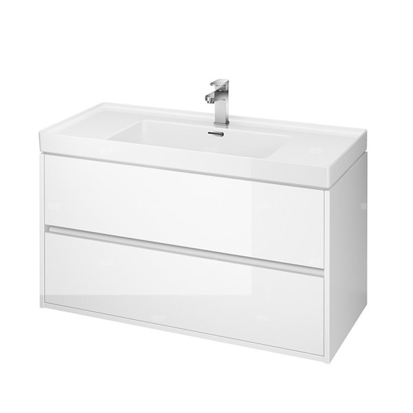 SET B106 CREA 100 BIAŁY ZMONT ( SZAFKA + UMYWLAKA) WIR
